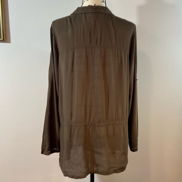 Signature studio women’s button down‎ up blouse - Picture 5 of 10